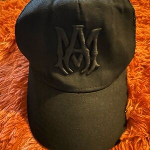 AMIRI Black Mesh Cap